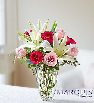 Marquis by Waterford&amp;reg; Rose and Lily Bouquet