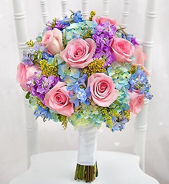 Pastel Bridal Bouquet