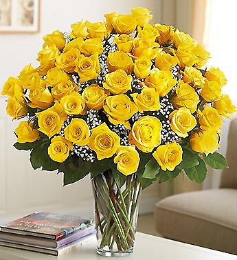 Ultimate Elegance&amp;trade; Long Stem Yellow Roses