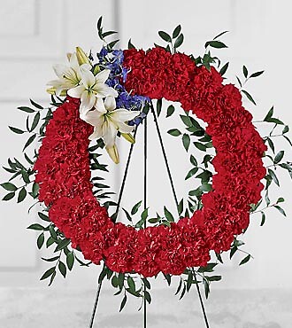 To Honor One&#039;s Country Wreath