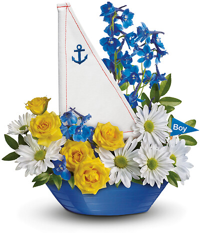 Ahoy It&#039;s A Boy Bouquet