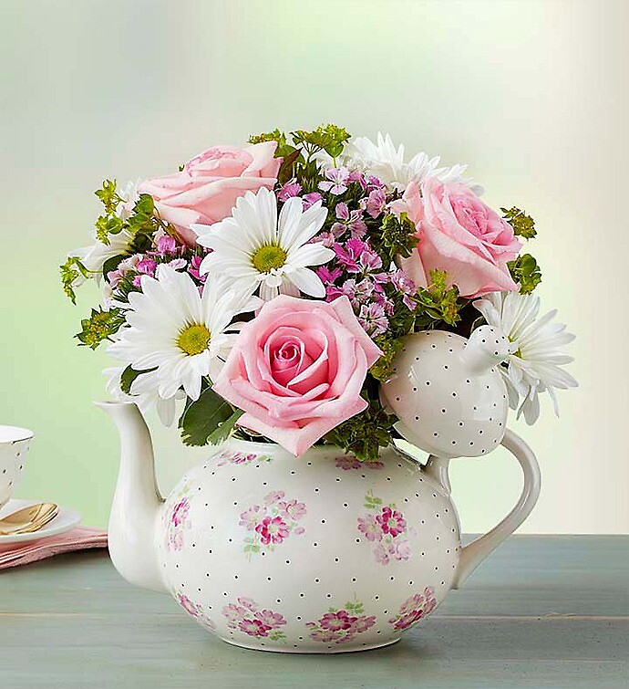 Fresh Flower Delivery Mom’s Tea Party™ arranged by a florist in
