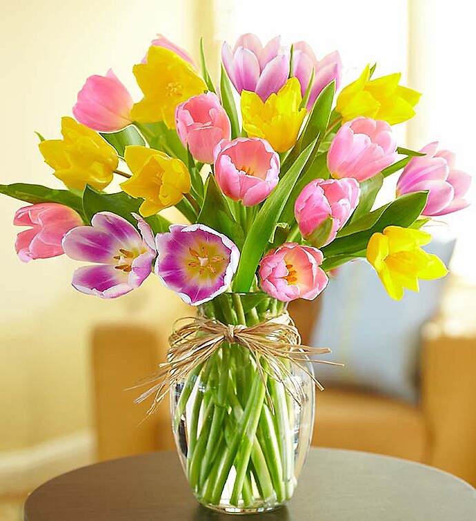 Fresh Flower Delivery Timeless Tulips® arranged by a florist in