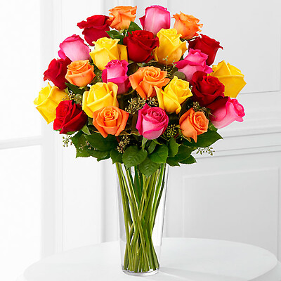 The Bright Spark&amp;trade; Rose Bouquet